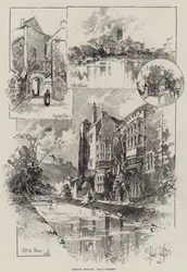 Schizzi vagabondi, Wells, Somerset